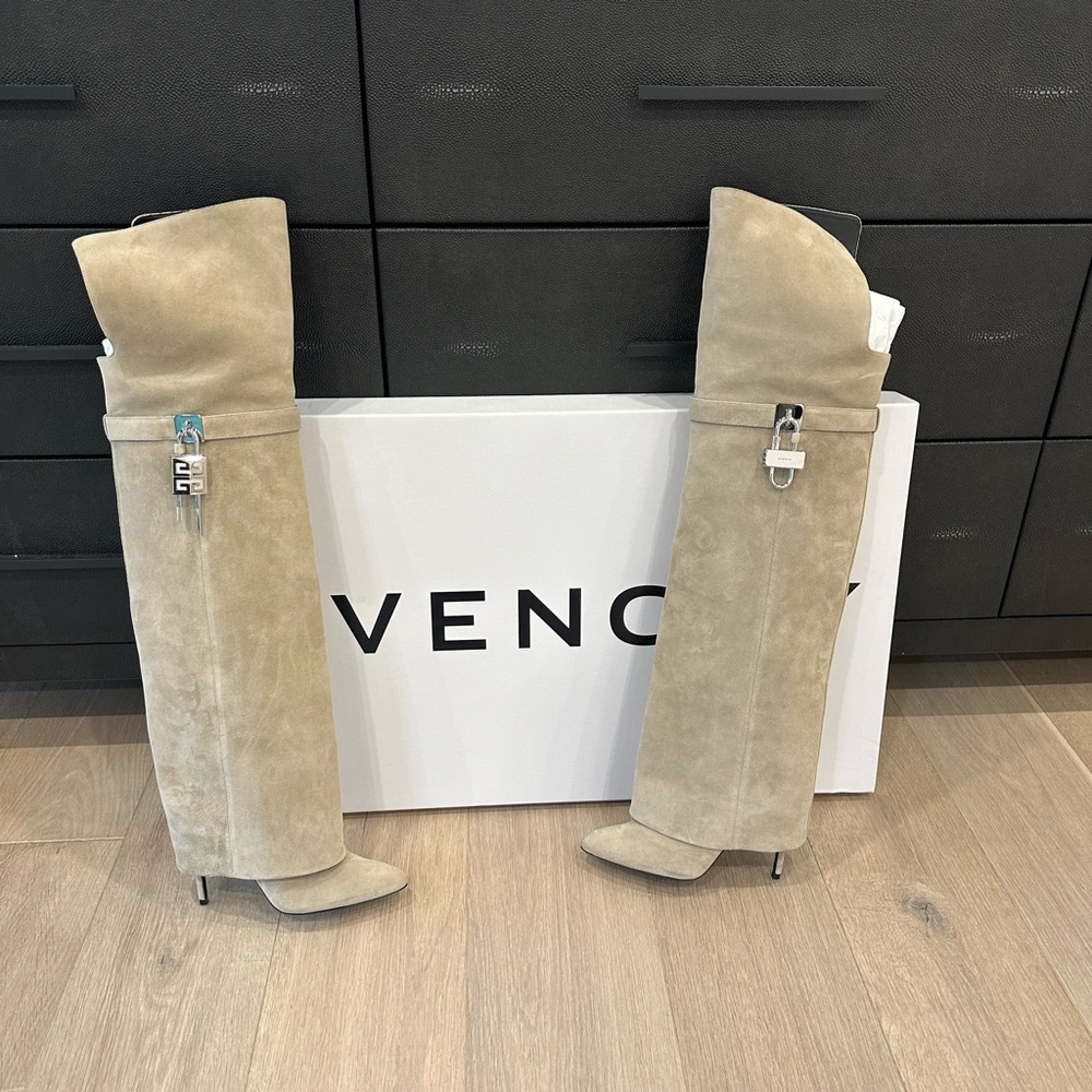 Like New with Box Givenchy Over the Knee Shark Boots